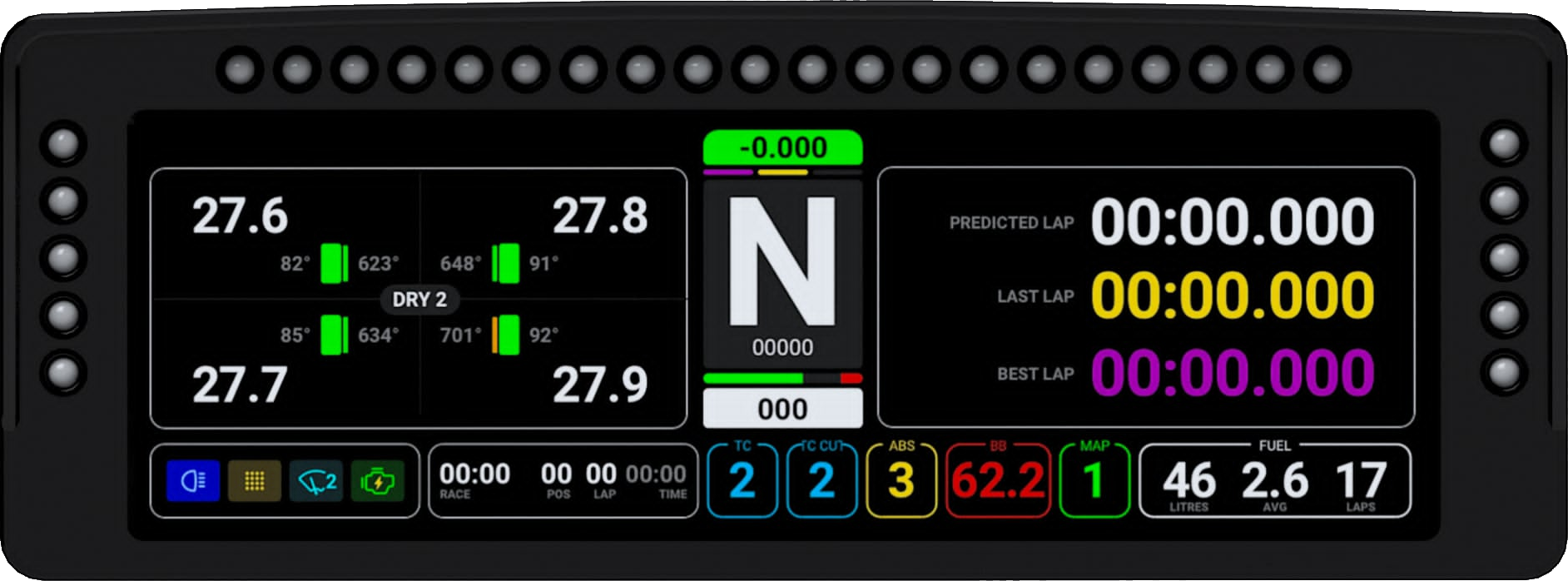 SimCore UD78 display unit